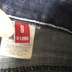 Stetson bootcut Jeans.  Size 8 xlong.  37 inseam.